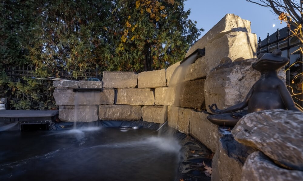 custom retaining wall services