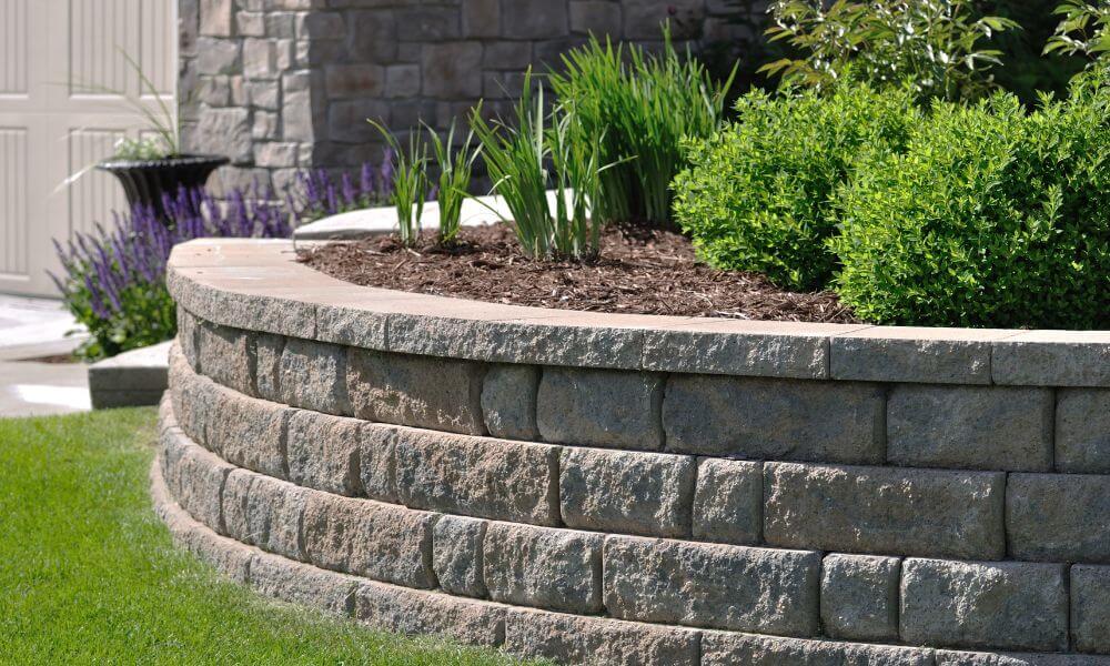 retaining walls yard